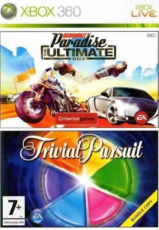 Burnout: Paradise - The Ultimate Box + Trivial Pursuit [Bundle Copy] Xbox 360