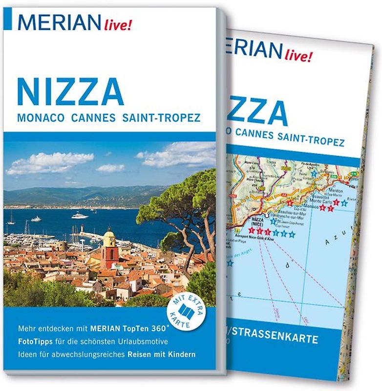 MERIAN live! Reiseführer Nizza Monaco Cannes Saint-Tropez