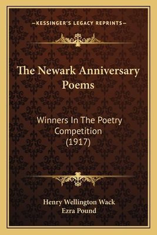 The Newark Anniversary Poems