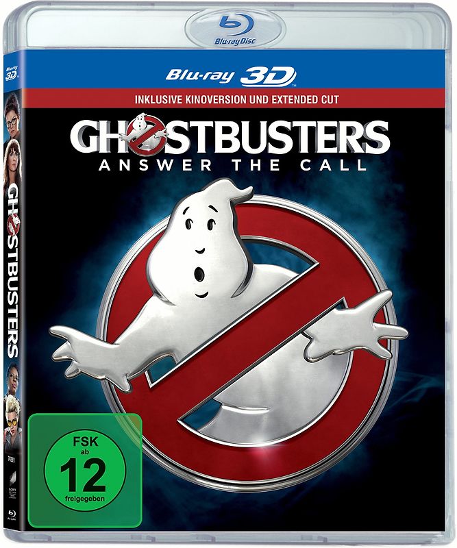 Ghostbusters 3D [Extended Cut, 2 Discs] 3D Blu-ray Disc