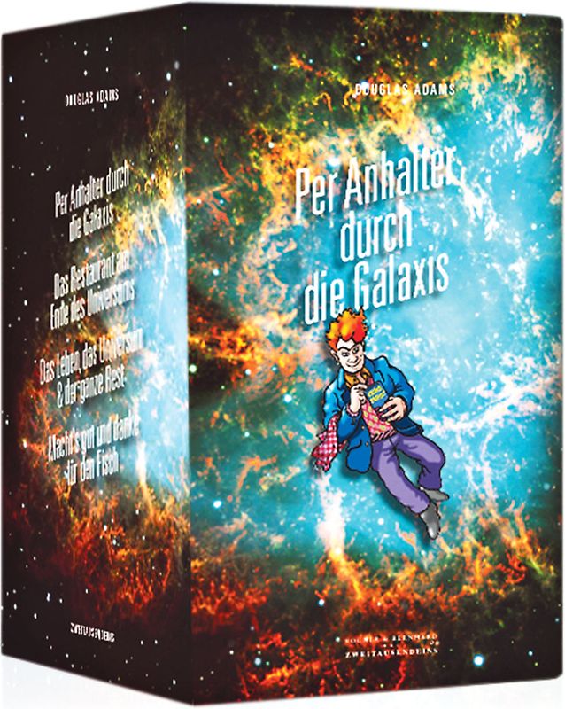 Per Anhalter durch die Galaxis.