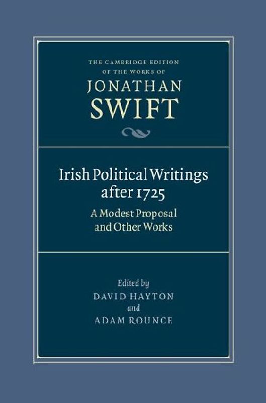 Irish Political Writings after 1725