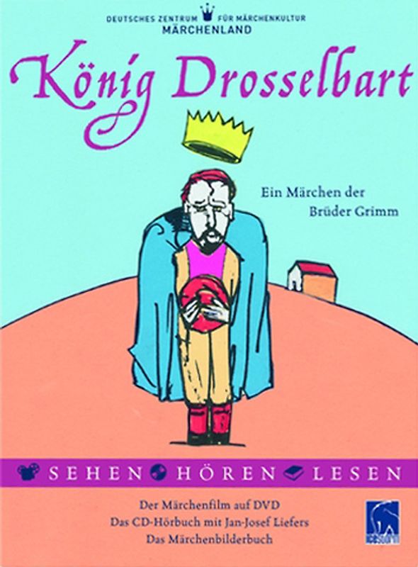 König Drosselbart (DVD + Audio-CD + Buch) DVD