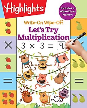 Write-On Wipe-Off Let's Try Multiplication (Highlights Write-On Wipe-Off Fun to Learn Activity Books)