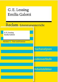 Lehrerpaket »Gotthold Ephraim Lessing: Emilia Galotti«: Textausgabe und Lehrerband