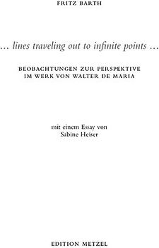 „... lines travelling out to infinite points ...“