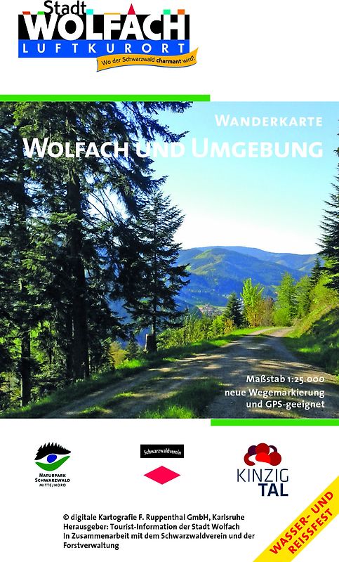 Wanderkarte Wolfach /Oberwolfach