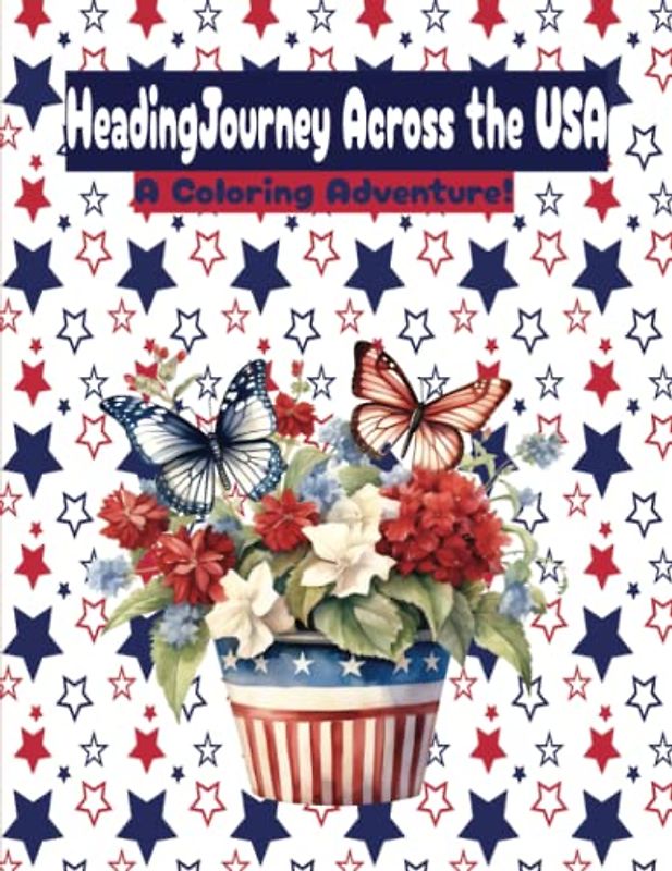 Journey Across the USA: A Coloring Adventure!