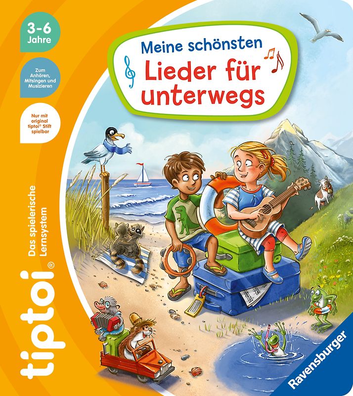 tiptoi® Liederbücher - Meine schönsten Lieder für unterwegs