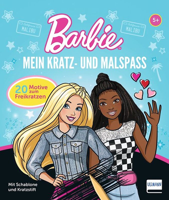 Mein Kratz- und Malspaß – Barbie