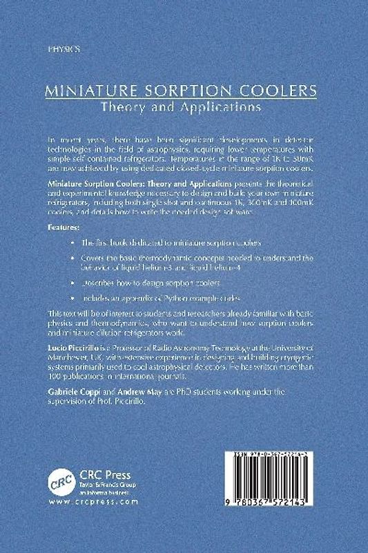 Miniature Sorption Coolers
