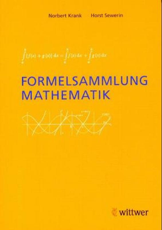 Formelsammlung Mathematik