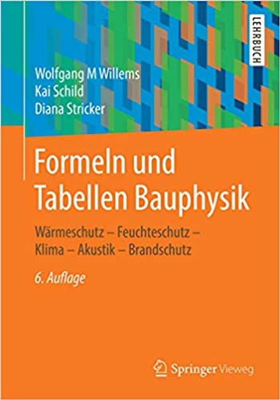Formeln und Tabellen Bauphysik
