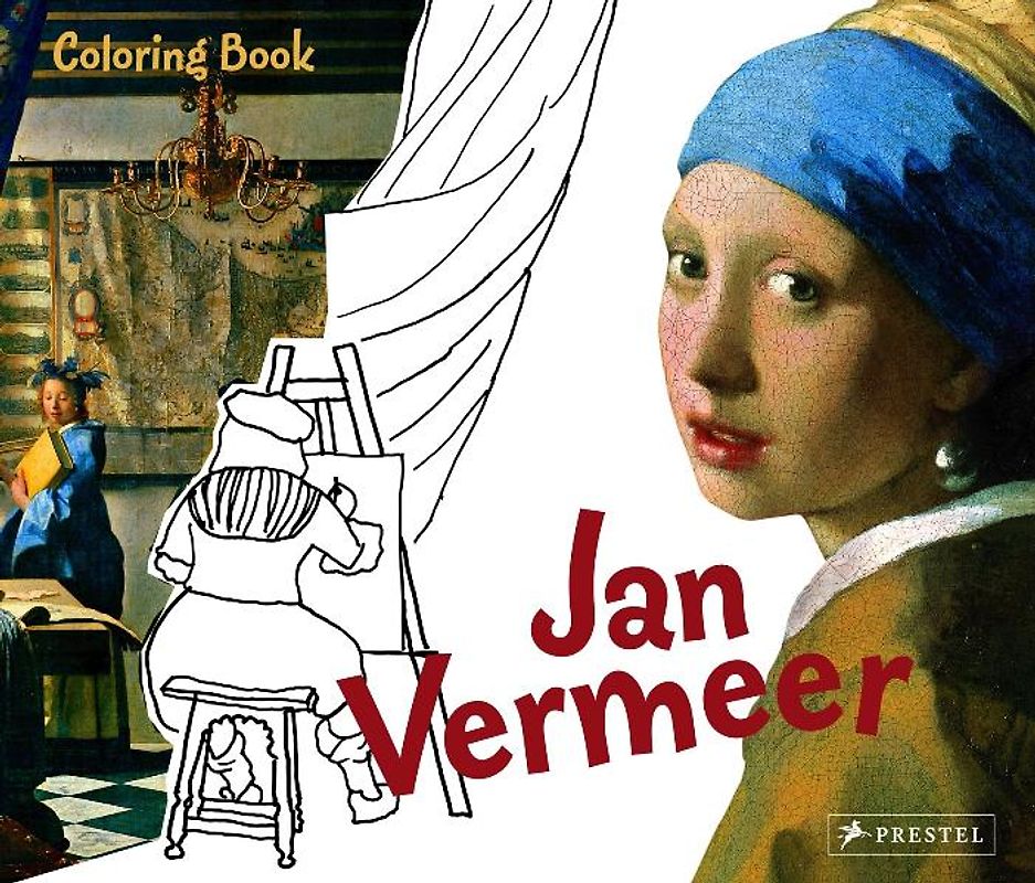 Colouring Book Jan Vermeer