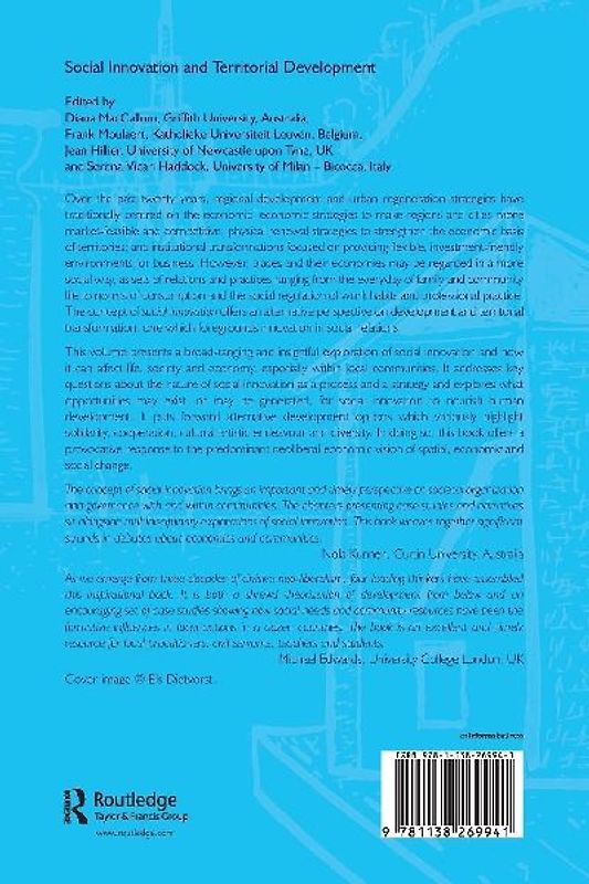 Social Innovation and Territorial Development