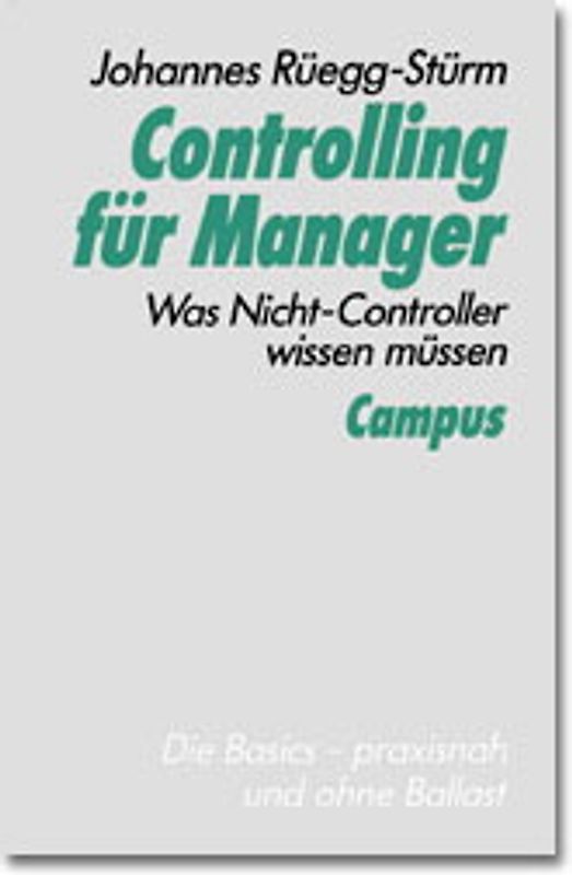 Controlling für Manager