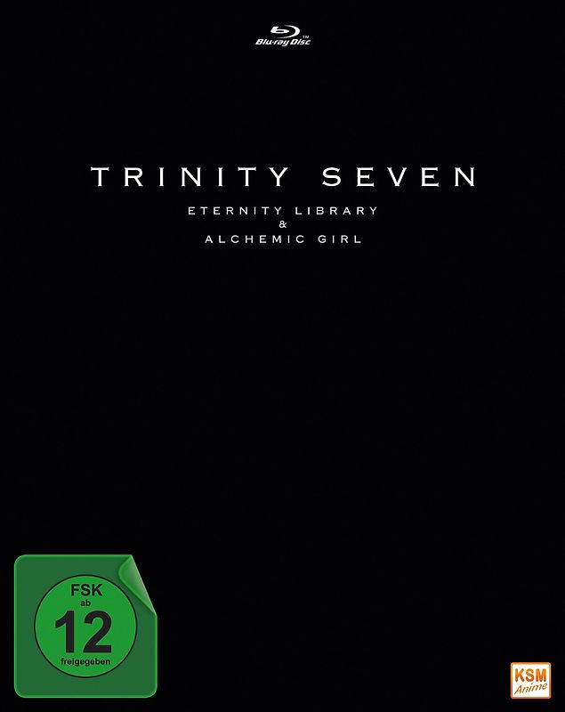 Trinity Seven - The Movie: Eternity Library and Alchemic Girl Blu-ray Disc