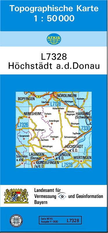 TK50 L7328 Höchstädt a.d.Donau