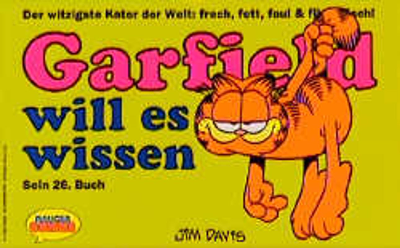 Garfield - Sein Buch / Garfield will es wissen
