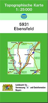 TK25 5931 Ebensfeld