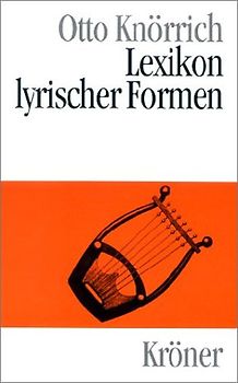 Lexikon lyrischer Formen
