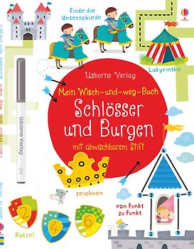 Mein Wisch-und-weg-Buch: Schlösser und Burgen