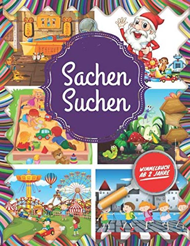 Sachen Suchen: Wimmelbuch ab 2 jahre.