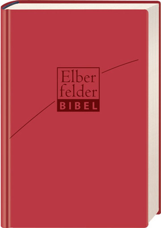 Elberfelder Bibel - Standardausgabe, ital. Kunstleder rosso