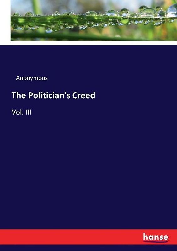 The Politician's Creed