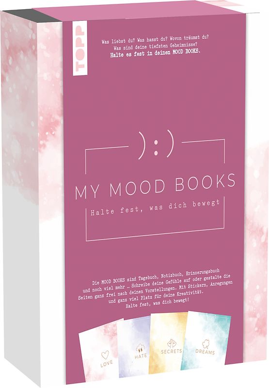 My Mood Books. Halte fest, was dich bewegt.