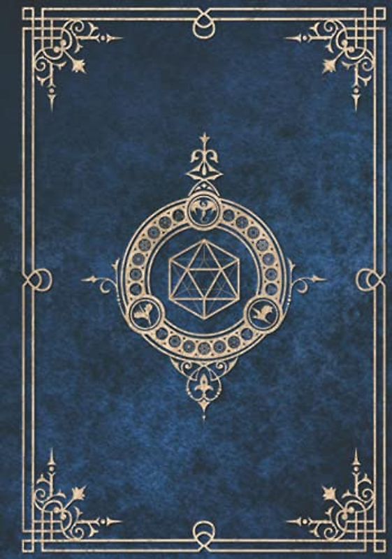 The Rpg Character Journal: Five 5e Character Sheets, Lined and Graph Pages For Note-Taking, Spell Sheets and More