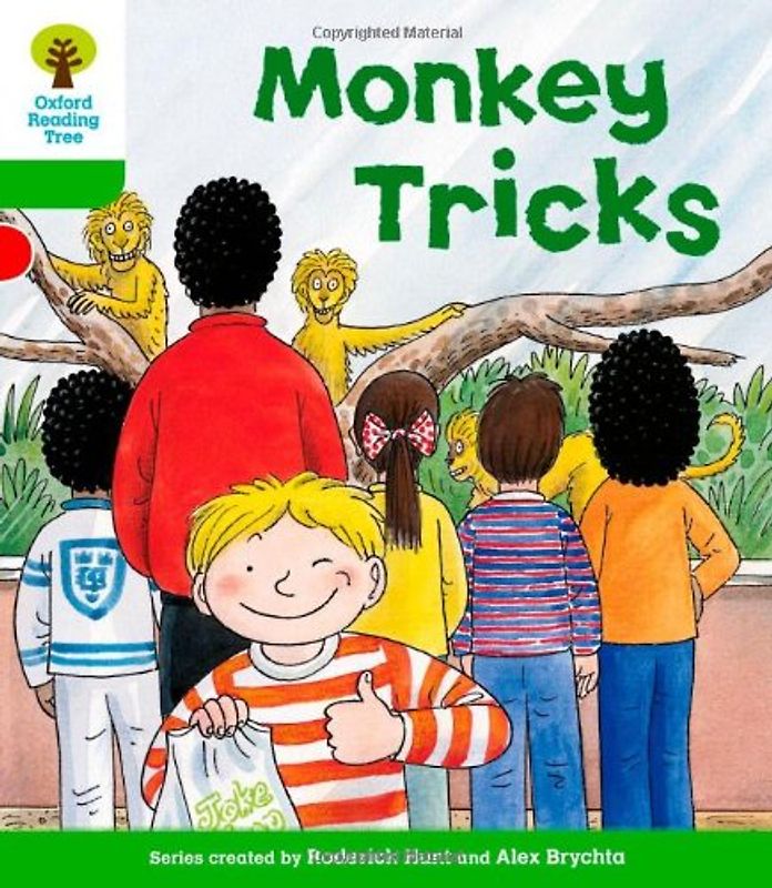 Oxford Reading Tree: Level 2: Patterned Stories: Monkey Tricks
