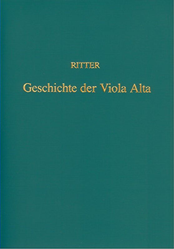 Die Geschichte der Viola Alta und die Grundsätze ihres Baues