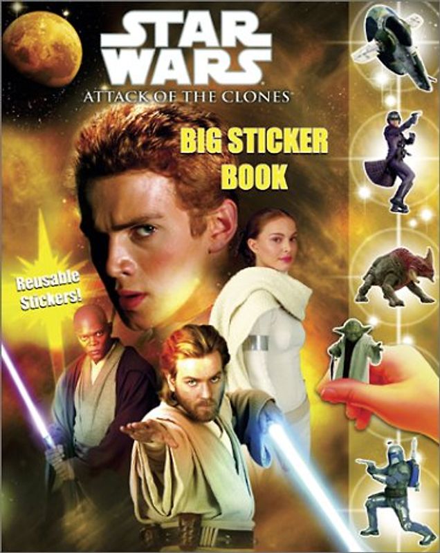 Star Wars: Attack of the Clones Big Sticker Book (Reusable Sticker Book) - Random House