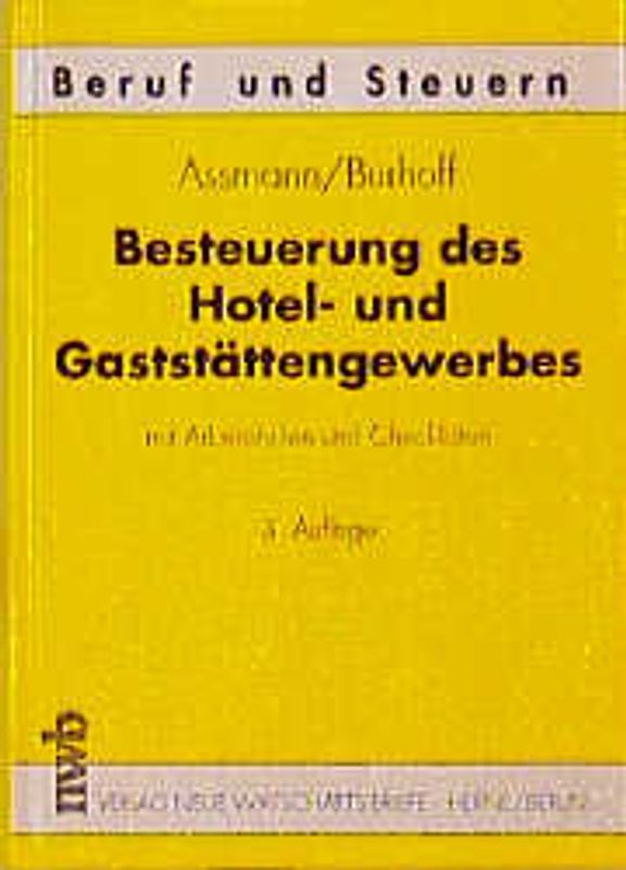 Besteuerung des Hotel- und Gaststättengewerbes