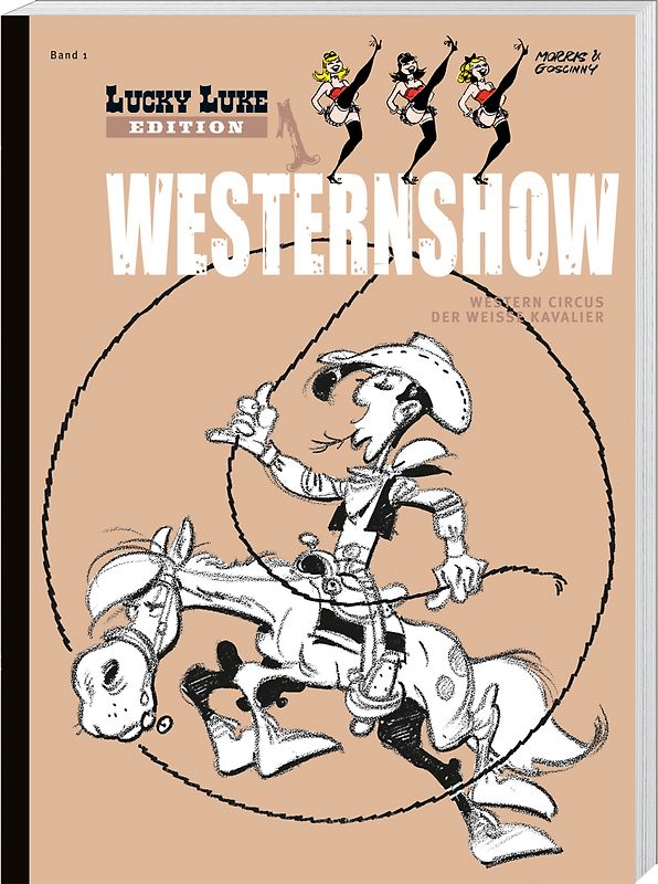 Lucky Luke Edition 01 Westernshow. mit Figur