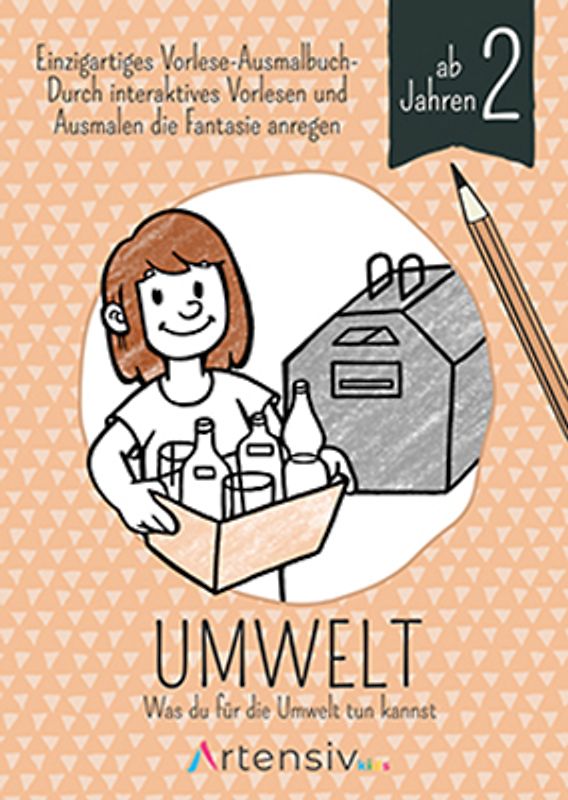 Umwelt - Malbuch ab 3 Jahren
