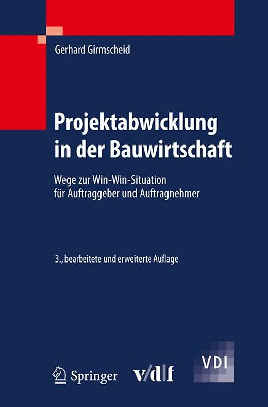 Projektabwicklung in der Bauwirtschaft