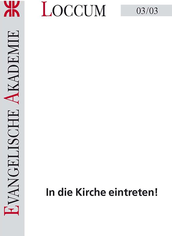 In die Kirche eintreten