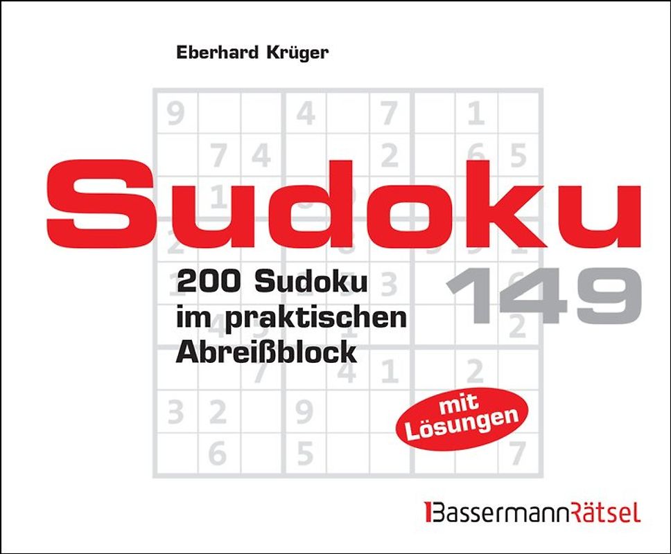 Sudoku Block 149 (5 Exemplare à 2,99 €)