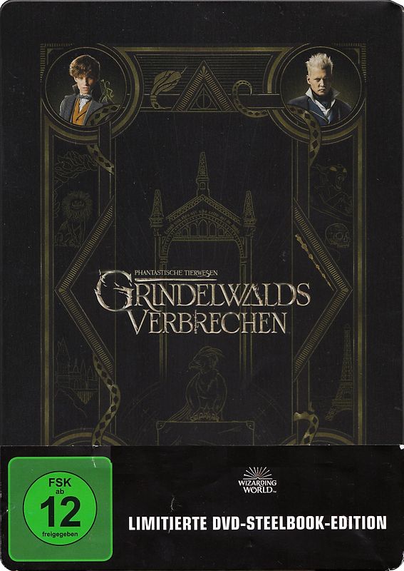 Phantastische Tierwesen: Grindelwalds Verbrechen [Limitierte DVD-Steelbook-Edition] DVD