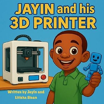 Jayin and his 3D printer