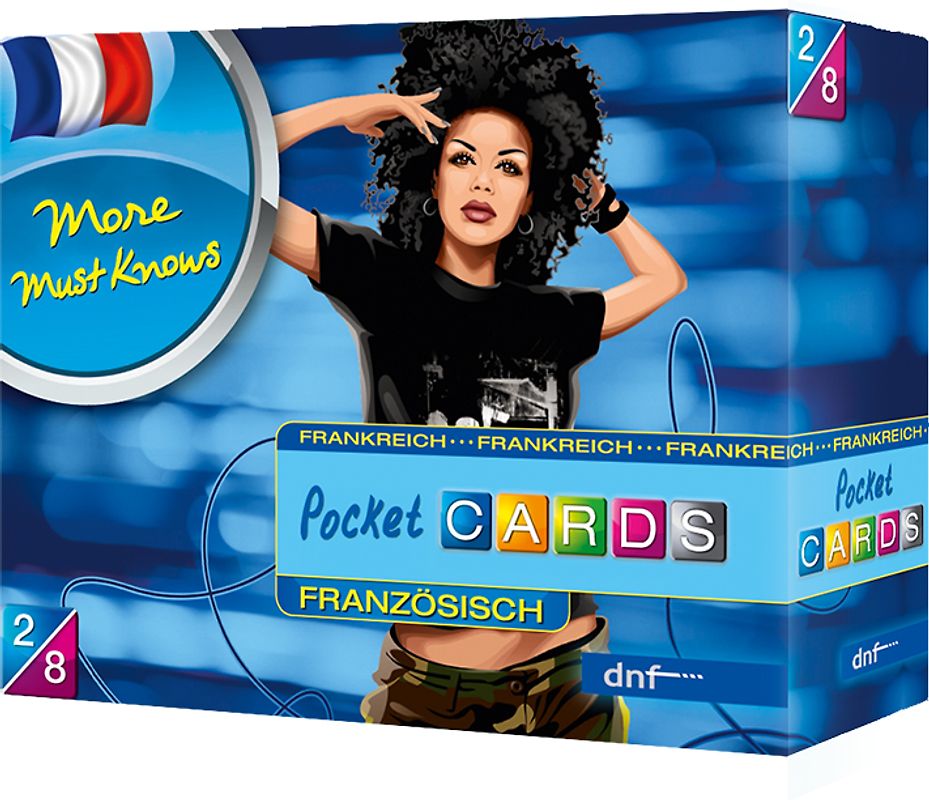 Karteikarten Pocket Cards Französisch. More Must Knows