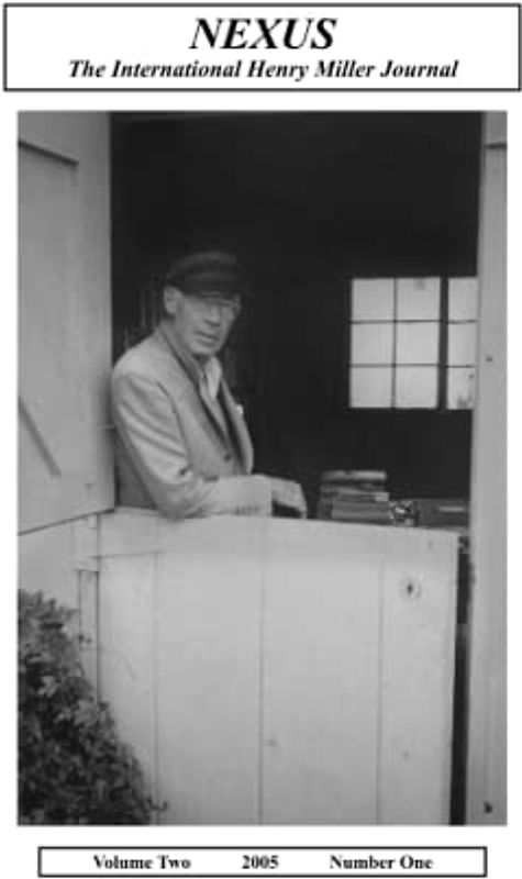 Nexus: The International Henry Miller Journal (Volume 2, 2005)