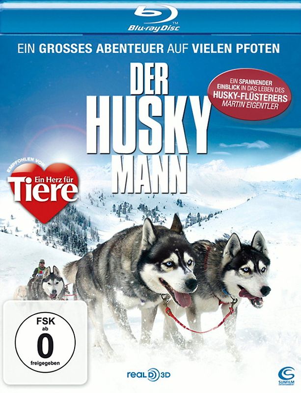 Der Husky Mann - Ein großes Abenteuer auf vielen Pfoten Blu-ray Disc