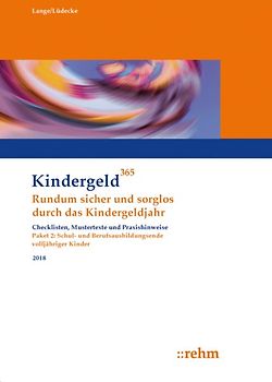 Schul- und Berufsausbildungsende volljähriger Kinder 2018