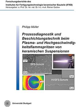Prozessdiagnostik und Beschichtungstechnik beim Plasma- und Hochgeschwindigkeitsflammspritzen von keramischen Suspensionen