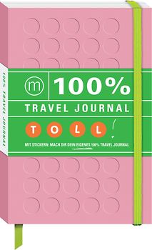100% Travel Journal pink