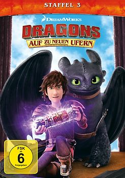 Dragons - Auf zu neuen Ufern, Staffel 3 [4 DVDs] DVD