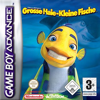 Große Haie - Kleine Fische - A Shark's Tale Nintendo Game Boy Advance